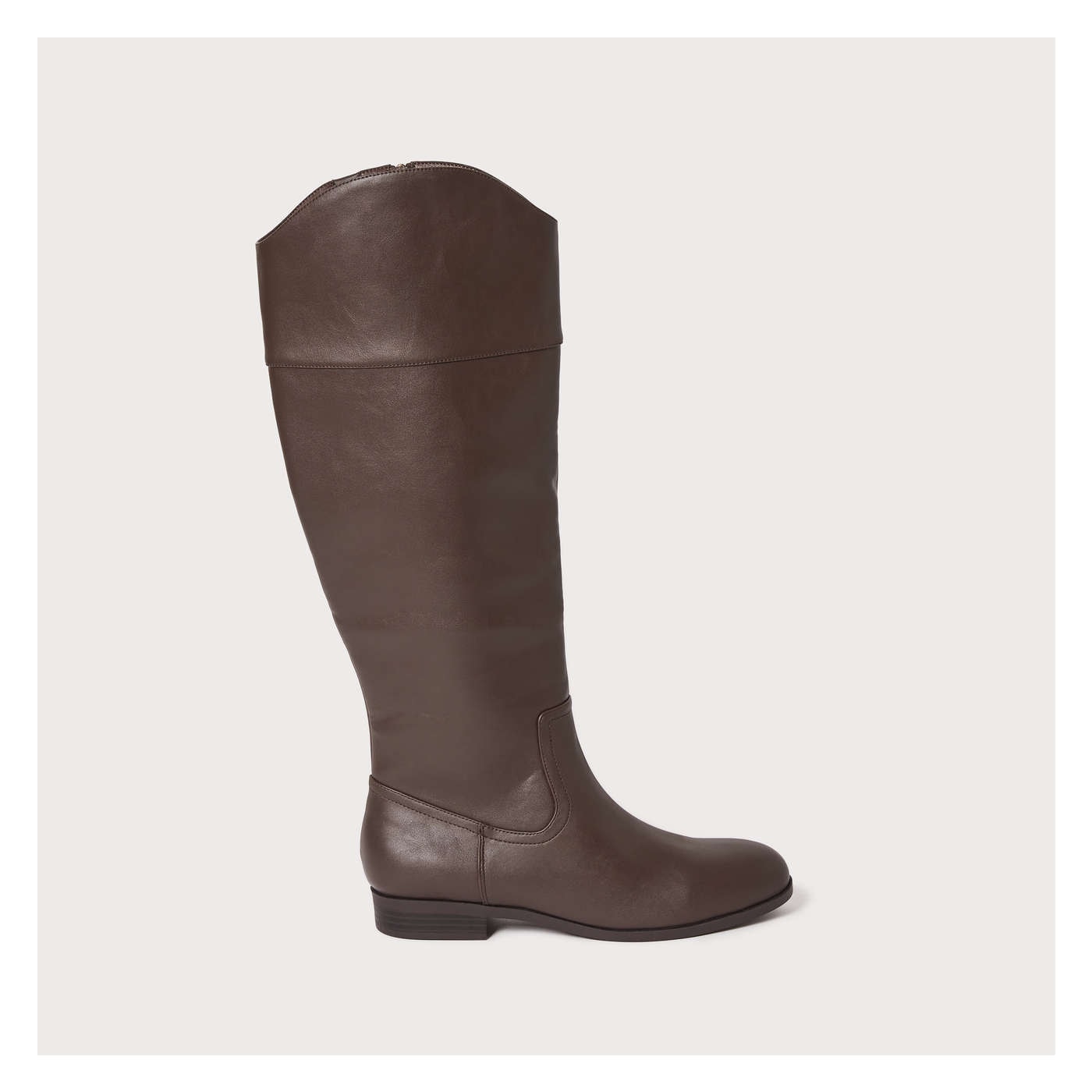 Dark brown riding boots hotsell